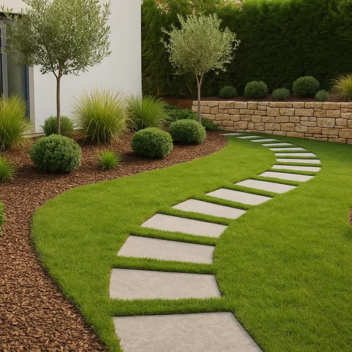 Neolithic Stones Garden Design Cyprus