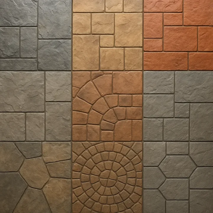 stamped concrete