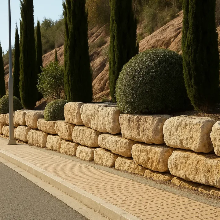 neolithicstones cyprus paphos wall