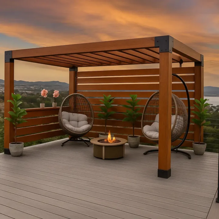 pergolas wood paphos cyprus